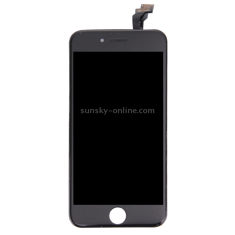 TFT LCD Screen with Frame for iPhone 6(Black) - 1