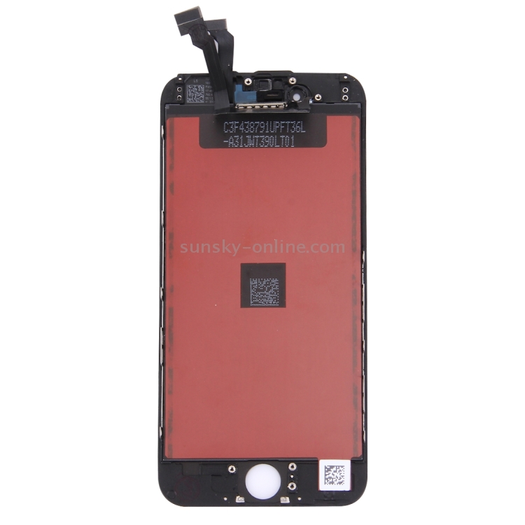 TFT LCD Screen with Frame for iPhone 6(Black) - 2