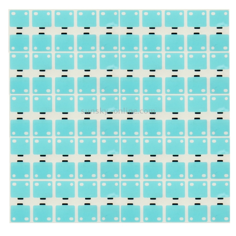 100 PCS for iPhone 6 Speaker Appearance Net Protective Cotton Pads Sticker - 1