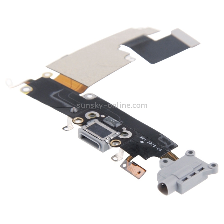 Charging Port Dock Connector Flex Cable  for iPhone 6 Plus(Grey) - 2