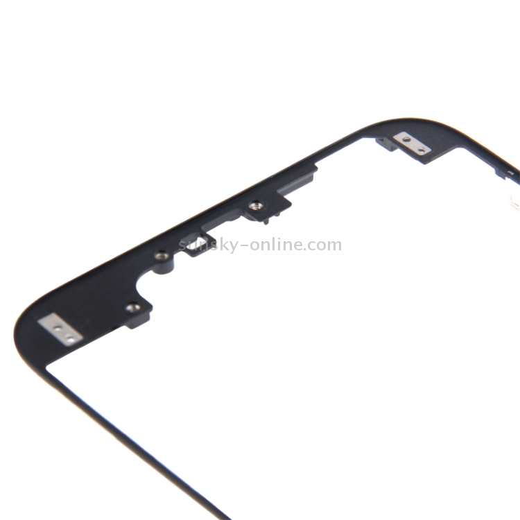 Front LCD Screen Bezel Frame for iPhone 6 Plus(Black) - 3