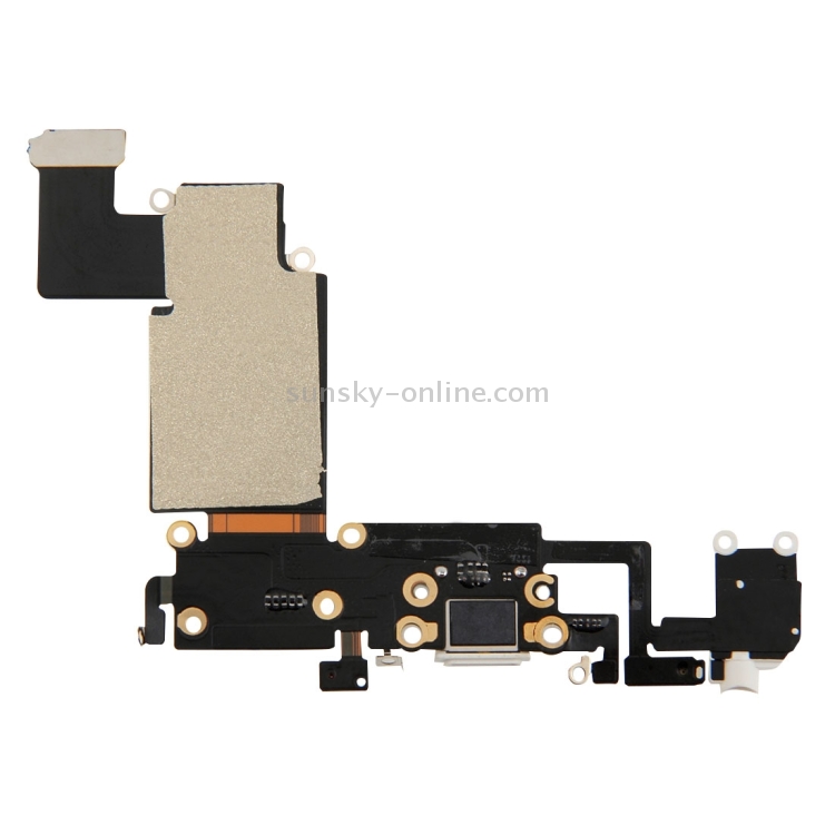 for iPhone 6s Plus White Charging Port Flex Cable - 2