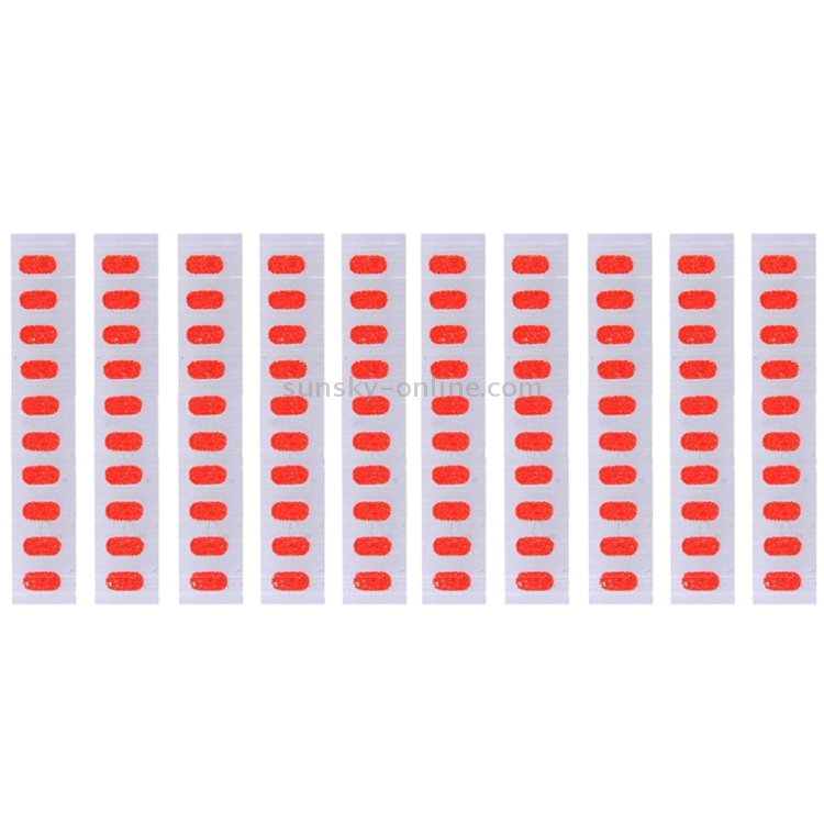 100 PCS for iPhone 6s Plus Motherboard Induction Waterproof Adhesive Stickers - 1