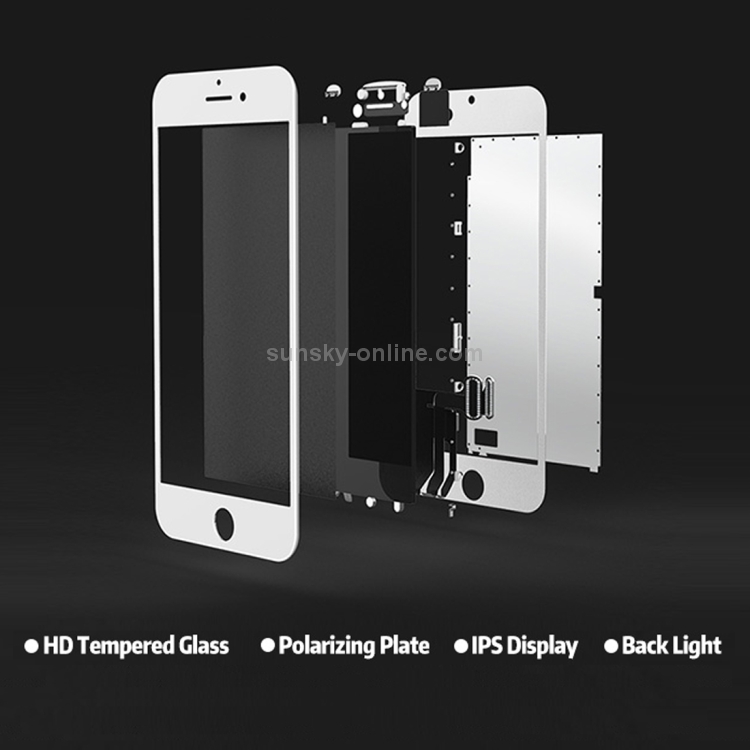 Original LCD Screen for iPhone 6S (Black) - 11