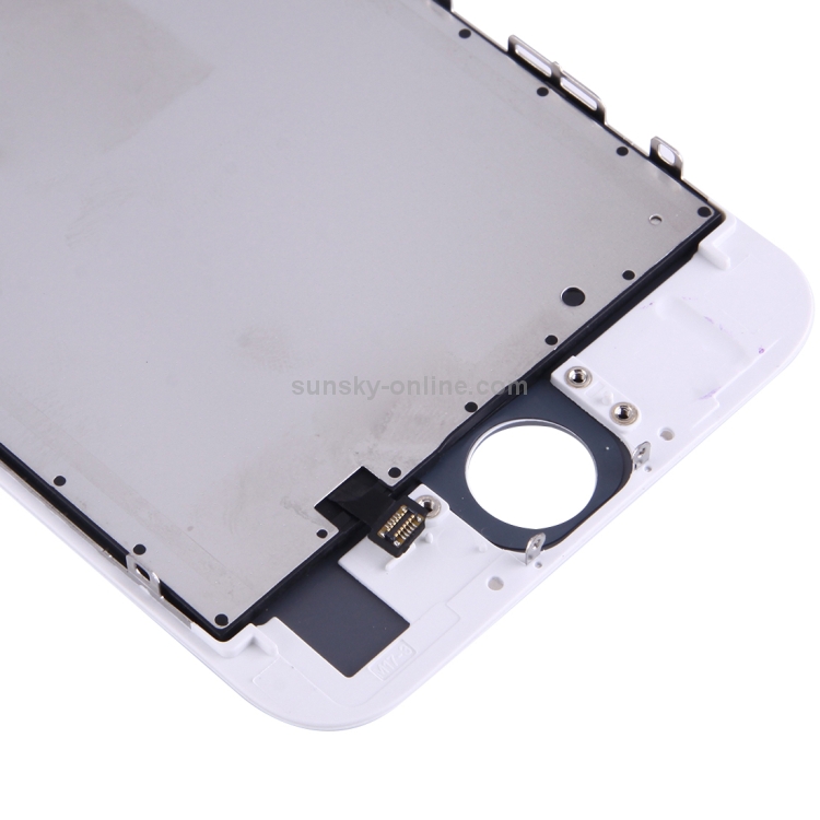 TFT LCD Screen with Frame for iPhone 6s (White) - 3