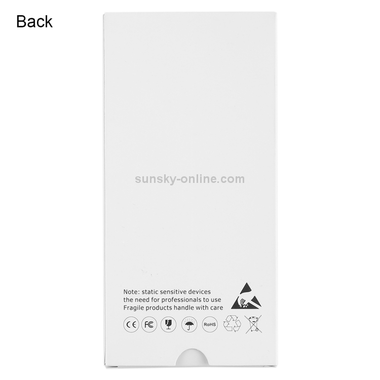 50 PCS Cardboard Packaging White Box for iPhone 6s & 6 LCD Screen - 2