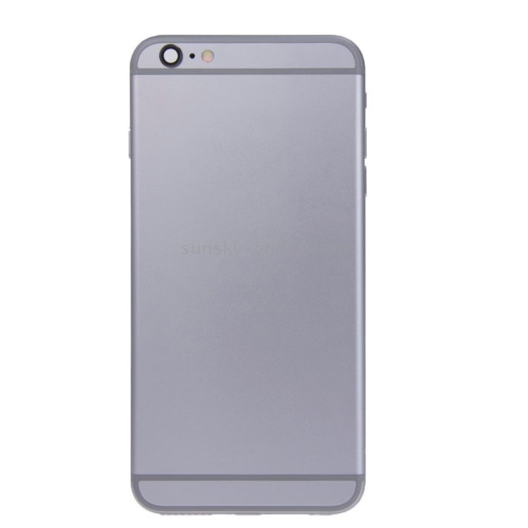 Battery Back Cover Assembly with Card Tray for iPhone 6s Plus(Grey) - 1