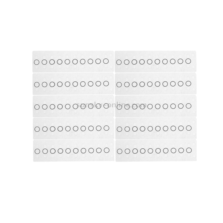 100 PCS Side Keys Adhesive Sticker for iPhone 6s & 6s Plus - 1