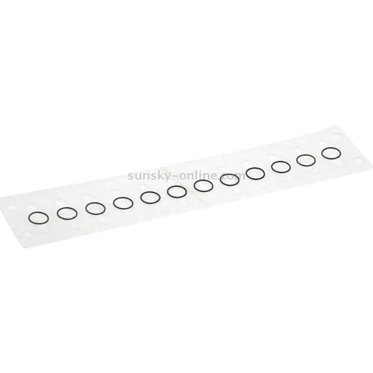 100 PCS Side Keys Adhesive Sticker for iPhone 6s & 6s Plus - 2