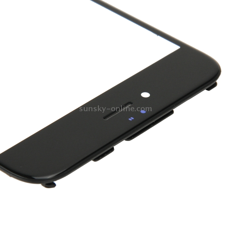 Front Screen Outer Glass Lens with Front LCD Screen Bezel Frame for iPhone 6s(Black) - 3