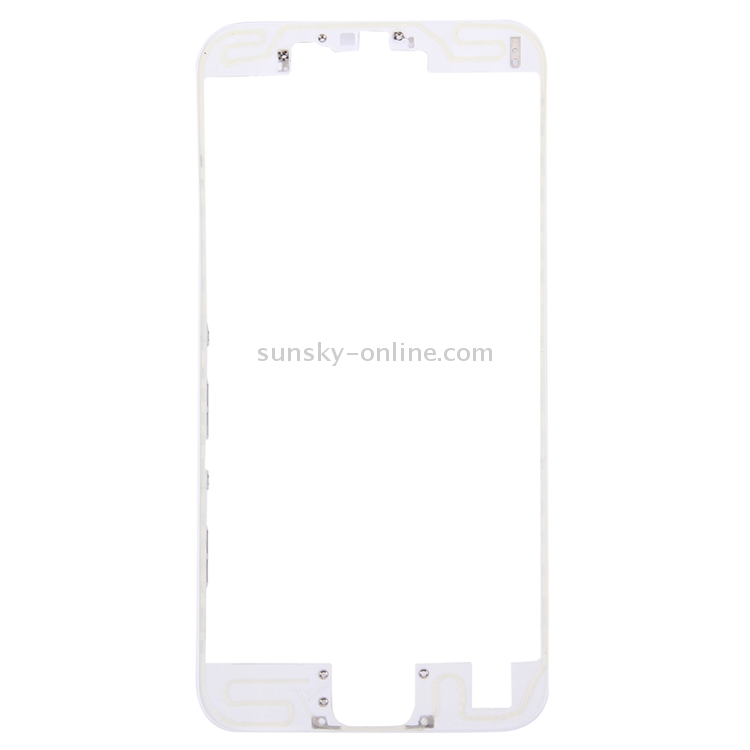 Front Housing LCD Frame for iPhone 6s (White) - 2