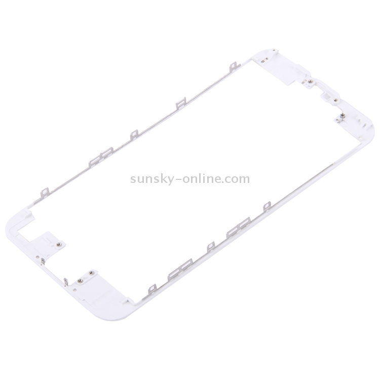 Front Housing LCD Frame for iPhone 6s (White) - 3