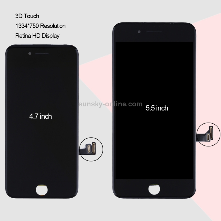 For iPhone 7 Original LCD Screen (Black) - 10