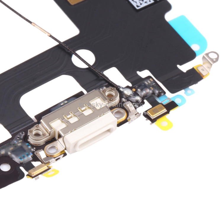 Original Charging Port Flex Cable for iPhone 7(White) - 3