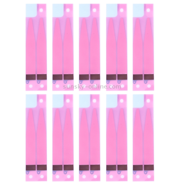 10 PCS Battery Adhesive Tape Stickers for iPhone 7 - 1