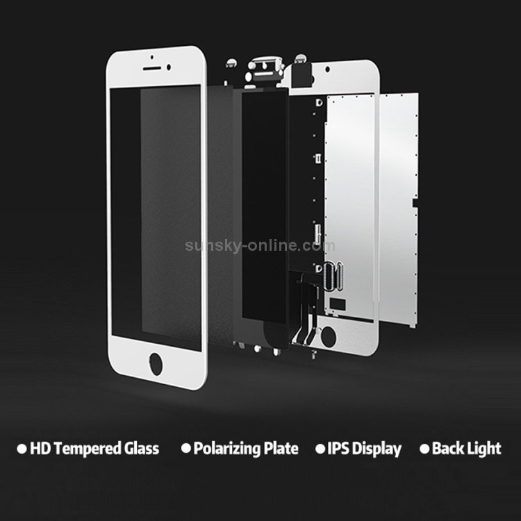 For iPhone 7 Plus Original LCD Screen (White) - 11