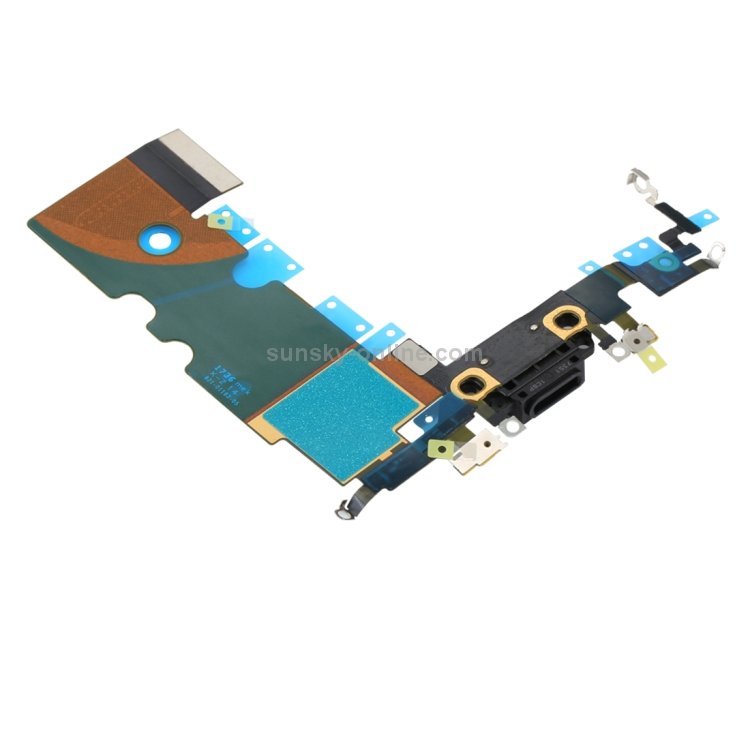 Charging Port Flex Cable for iPhone 8 (Black) - 4