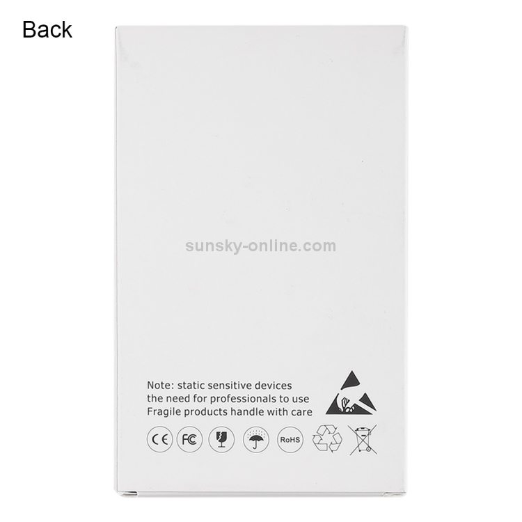 50 PCS Cardboard Packaging White Box for iPhone 8 / 7 LCD Screen - 2