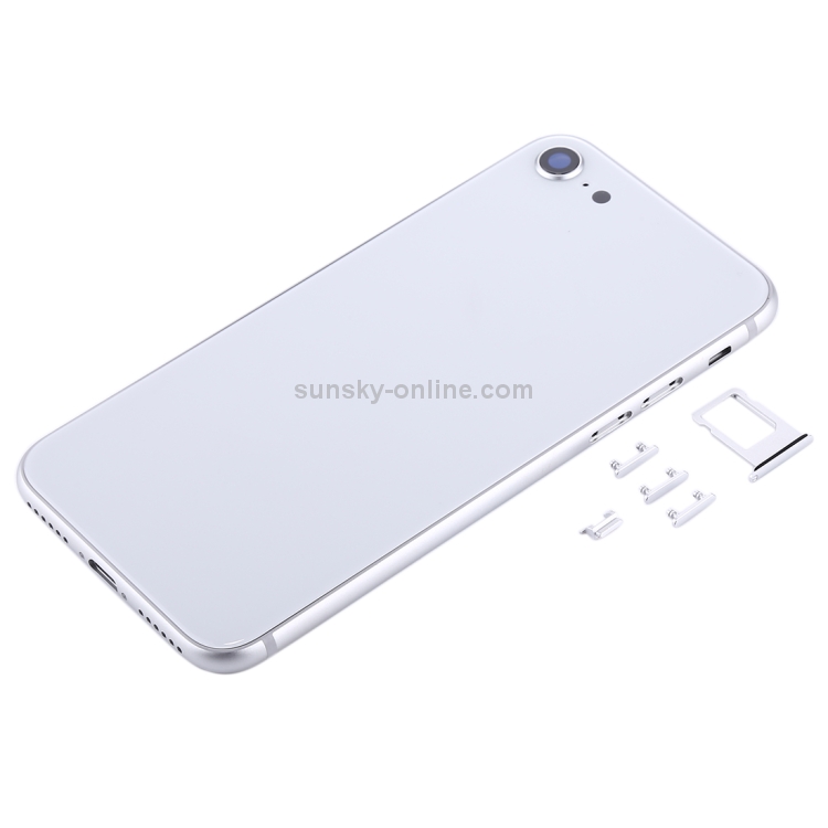 Back Housing Cover for iPhone 8(Silver) - 1