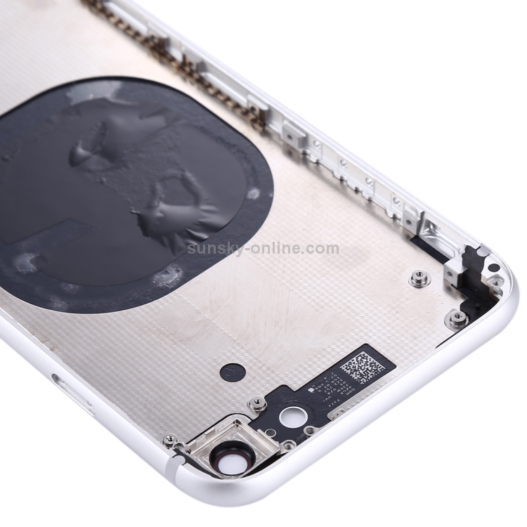 Back Housing Cover for iPhone 8(Silver) - 4
