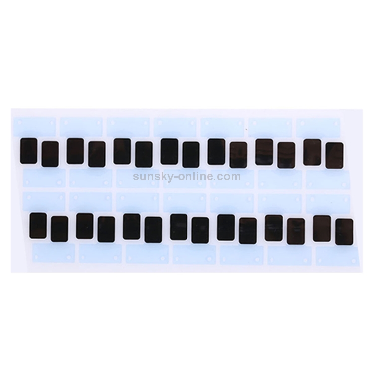 100 PCS LCD Display Flex Cable Black Adhesive Strip Sticker for iPhone 8 - 1