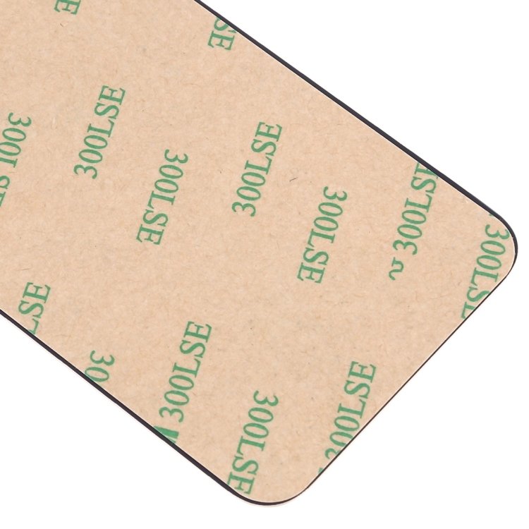 Easy Replacement Big Camera Hole Glass Back Battery Cover with Adhesive for iPhone 8(Black) - 4