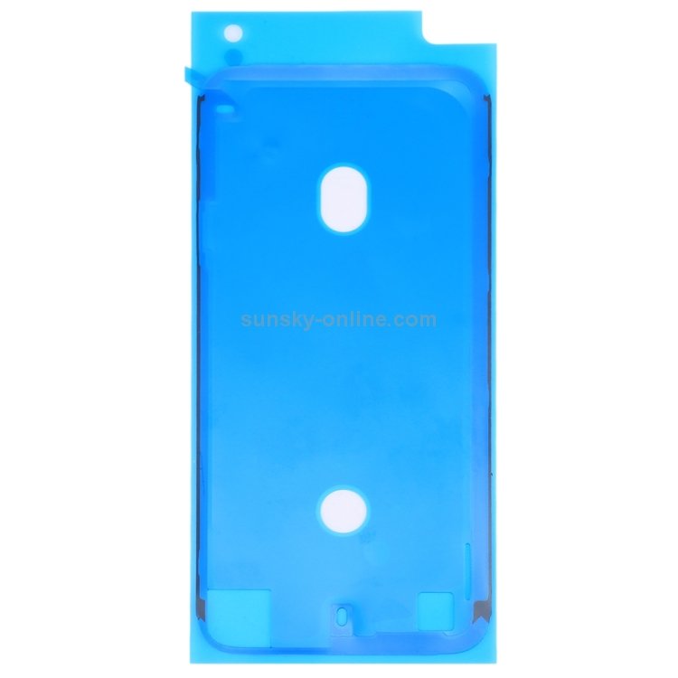 10 PCS LCD Frame Bezel Waterproof Adhesive Stickers for iPhone 8 (White) - 1