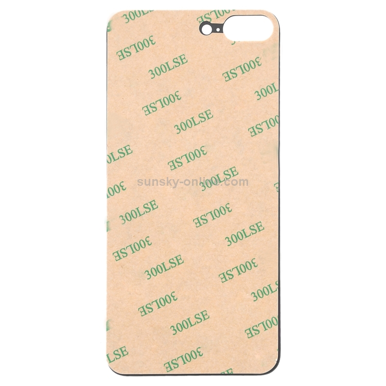 Easy Replacement Big Camera Hole Glass Back Battery Cover with Adhesive for iPhone 8 Plus(Gold) - 2