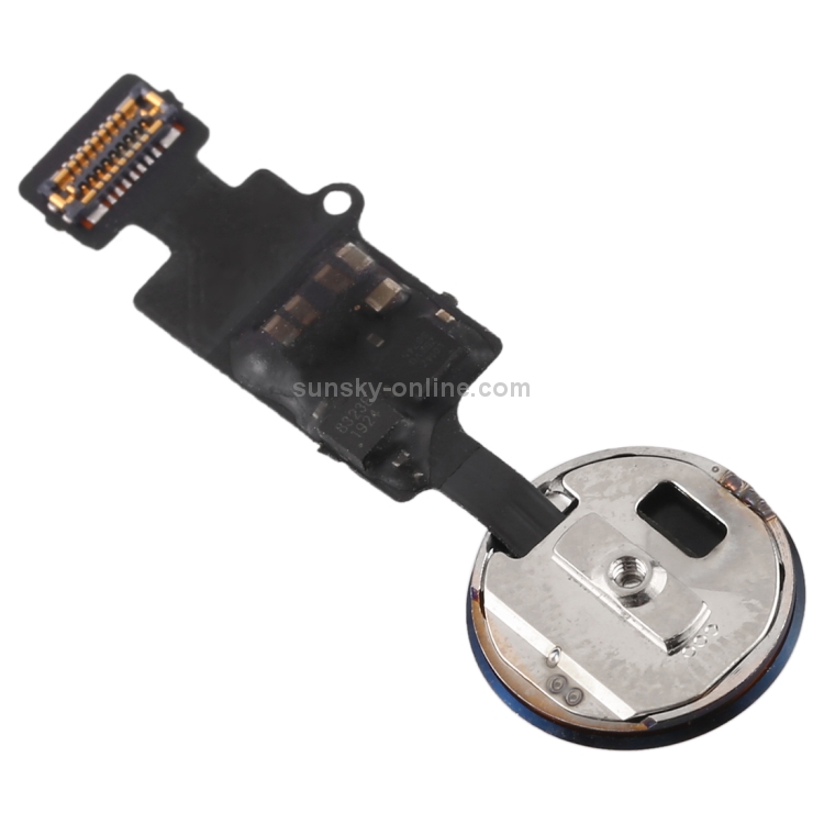 Home Button (3rd ) with Flex Cable (Not Supporting Fingerprint Identification) for iPhone 8 Plus / 7 Plus / 8 / 7(Black) - 3