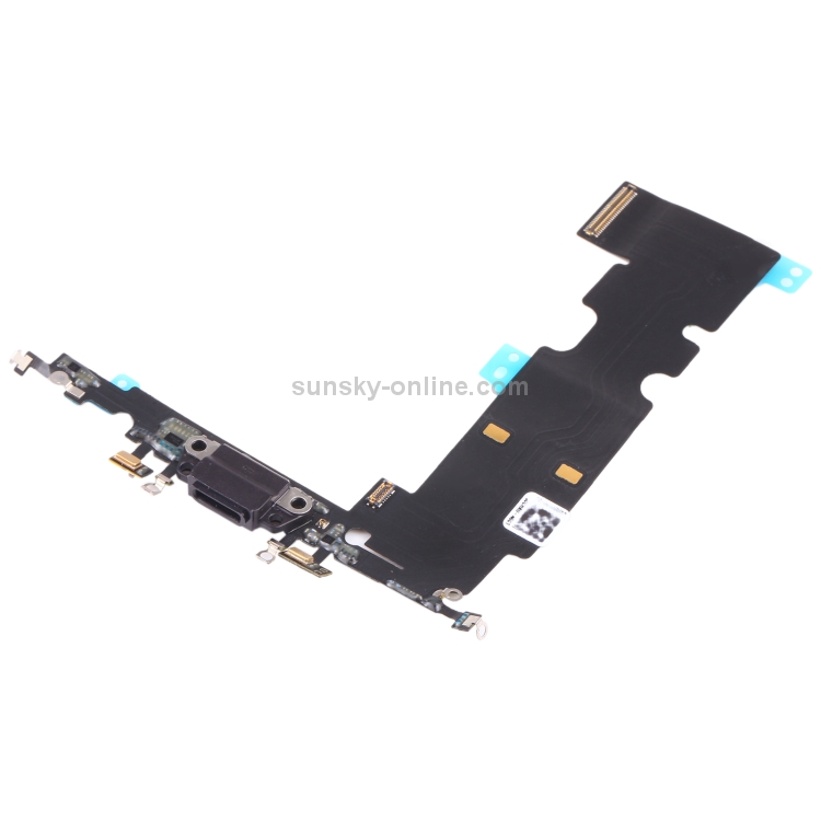 Original Charging Port Flex Cable for iPhone 8 Plus (Black) - 1