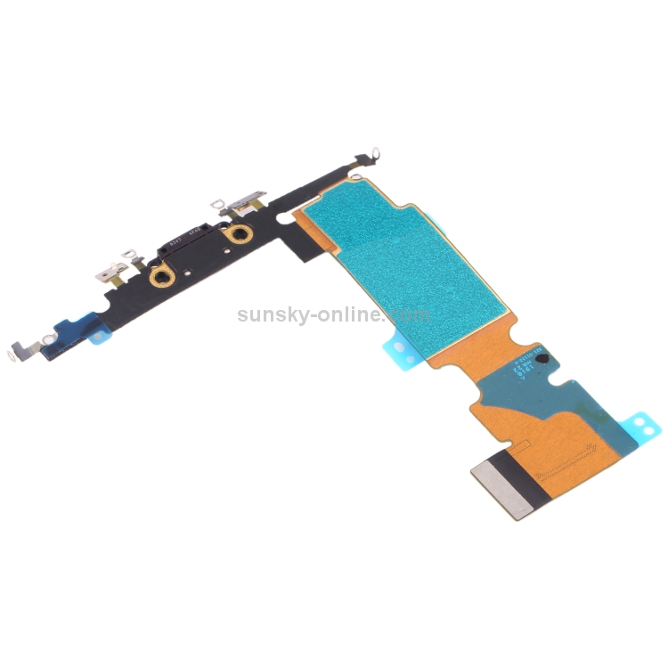 Original Charging Port Flex Cable for iPhone 8 Plus (Black) - 2