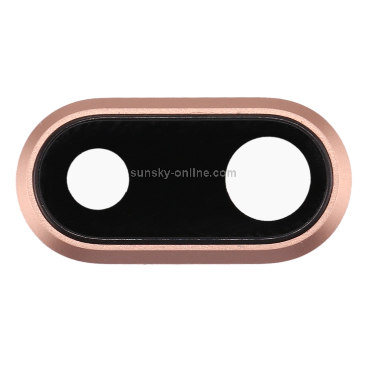 Camera Lens Ring for iPhone 8 Plus Rear(Gold) - 1