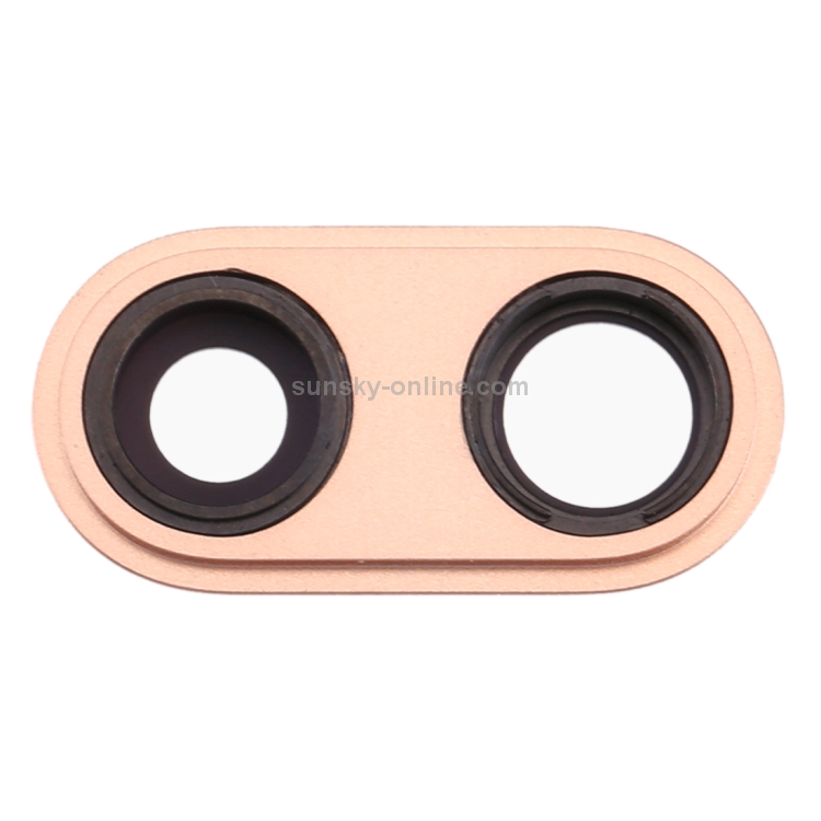 Camera Lens Ring for iPhone 8 Plus Rear(Gold) - 2