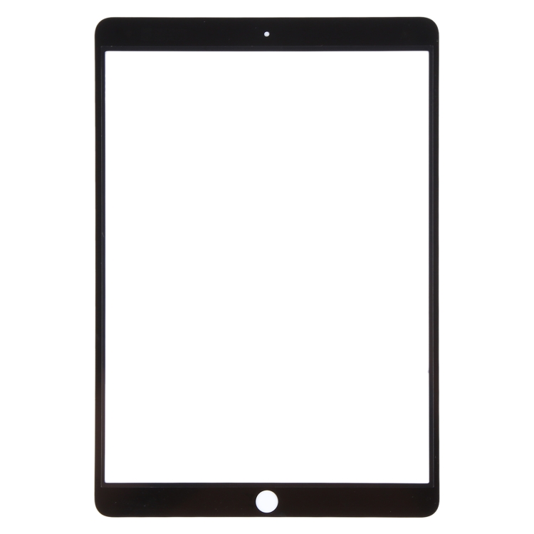 For iPad Pro 10.5 Front Screen Outer Glass Lens with OCA Optically Clear Adhesive(Black) - 2