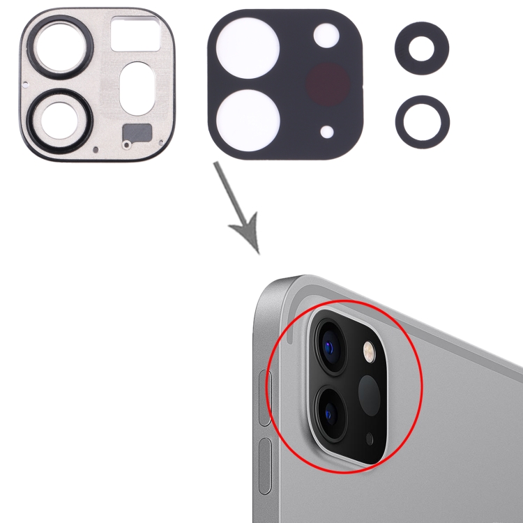 For iPad Pro 11 2021 2022 Camera Lens Cover - 3