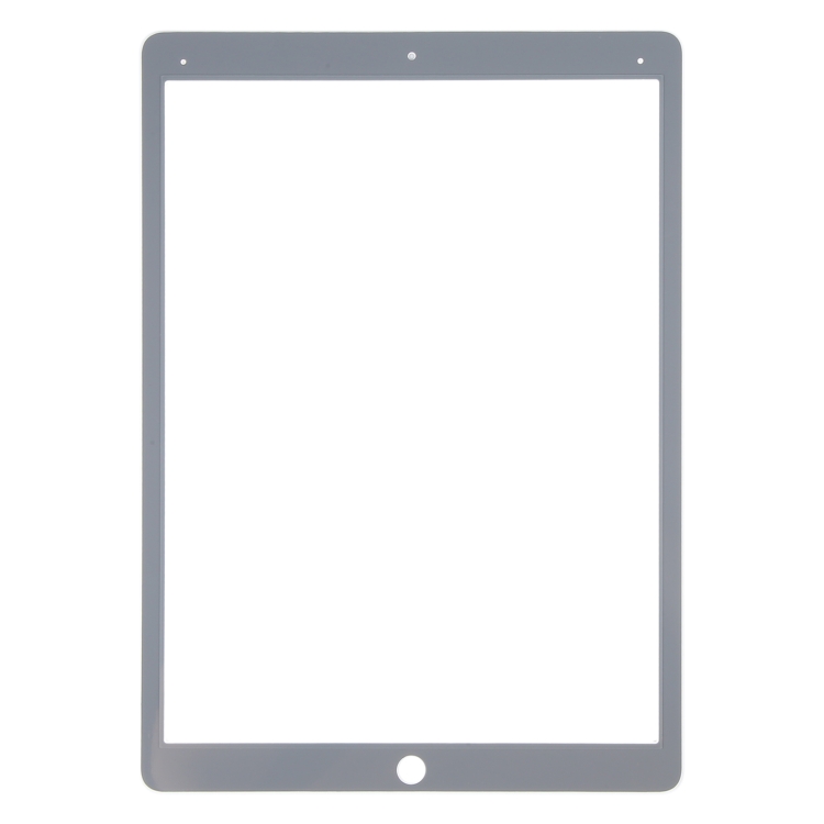 For iPad Pro 12.9 2015 Front Screen Outer Glass Lens with OCA Optically Clear Adhesive(White) - 2
