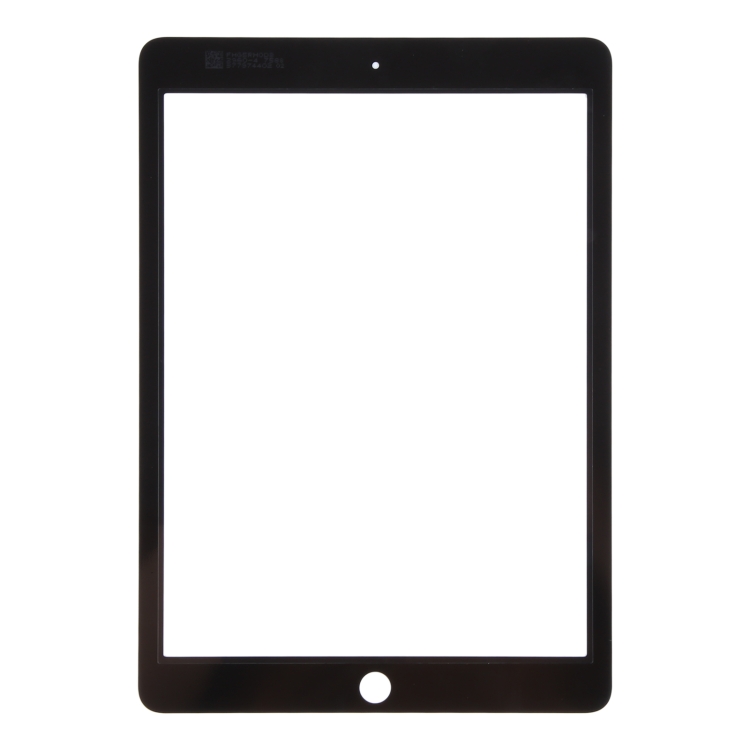 For iPad Pro 9.7 Front Screen Outer Glass Lens with OCA Optically Clear Adhesive(Black) - 2