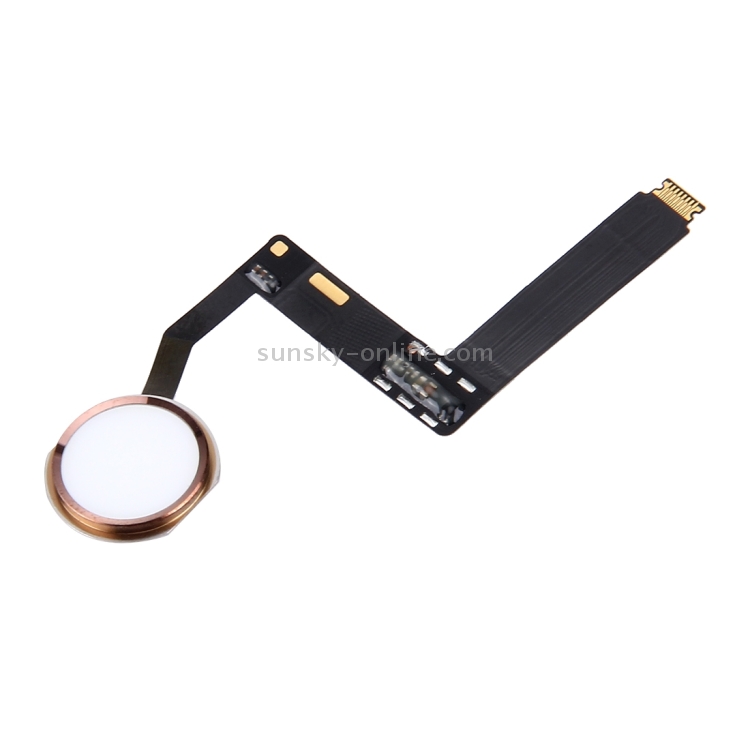 for iPad Pro 9.7 inch Home Button Assembly Flex Cable, Not Supporting Fingerprint Identification(Rose Gold) - 3