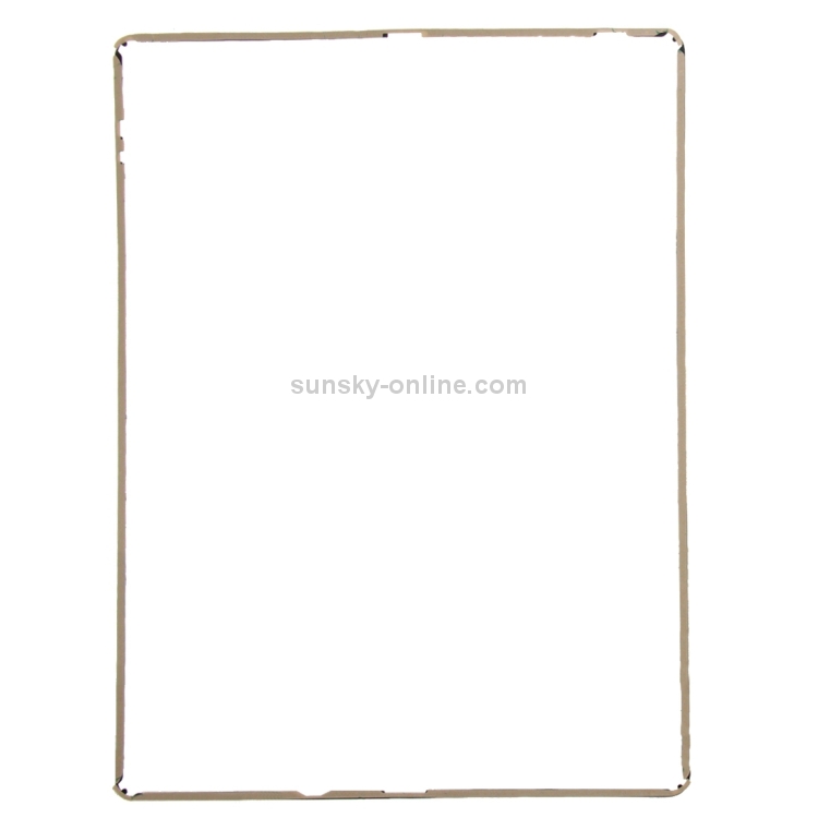 LCD Frame Front Housing Bezel Frame with Adhesive Sticker for iPad 2(White) - 2