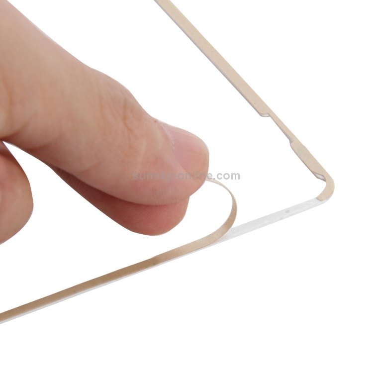 LCD Frame Front Housing Bezel Frame with Adhesive Sticker for iPad 2(White) - 3