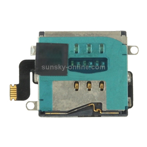 Original SIM Card Slot for New iPad 4G (iPad 3 4G)(Black) - 2
