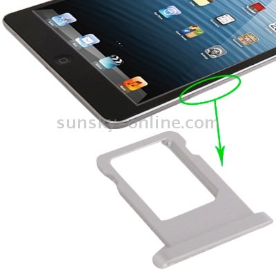 Original Version SIM Card Tray Bracket for iPad mini (WLAN + Celluar Version)(Silver) - 1