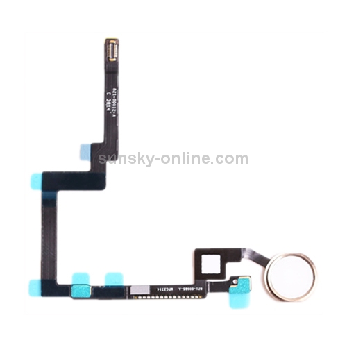 Home Button Flex Cable for iPad Mini 3 / A1599 / A1600 / A1601(Gold) - 1