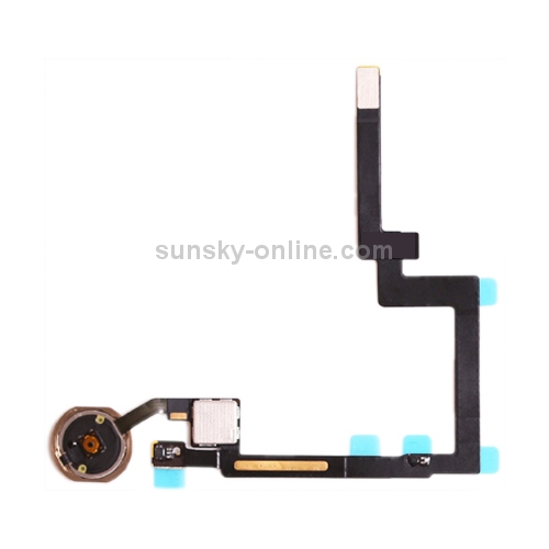 Home Button Flex Cable for iPad Mini 3 / A1599 / A1600 / A1601(Gold) - 2
