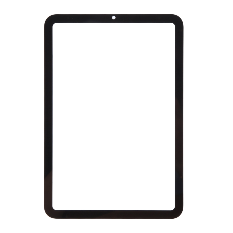 For iPad mini 6 Front Screen Outer Glass Lens with OCA Optically Clear Adhesive(Black) - 1