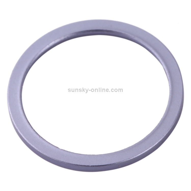 2 PCS Rear Camera Glass Lens Metal Protector Hoop Ring for iPhone 11(Purple) - 3
