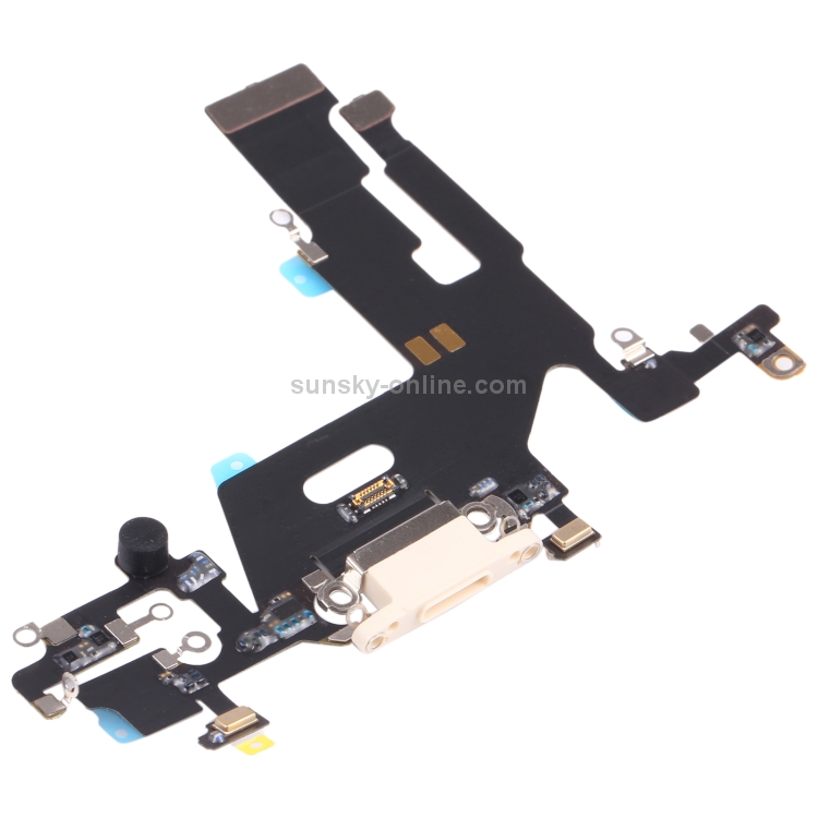 Original Charging Port Flex Cable for iPhone 11(White) - 1