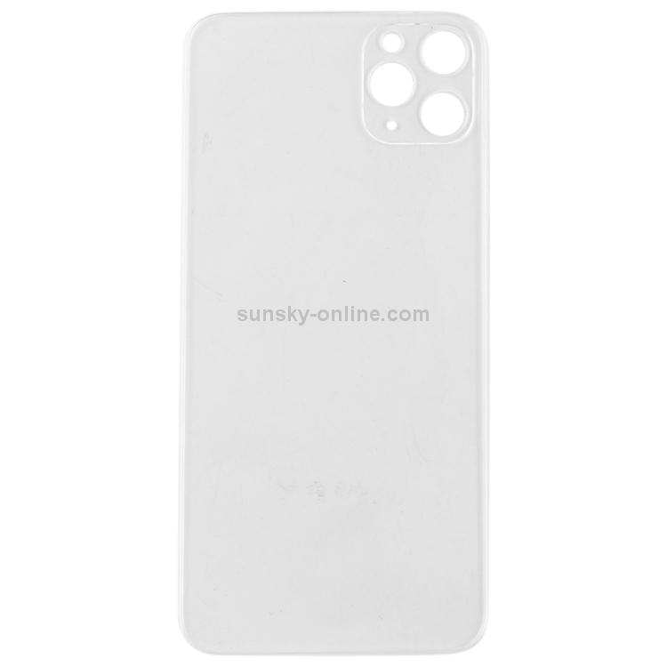 Transparent Frosted Glass Battery Back Cover for iPhone 11 Pro(Transparent) - 2
