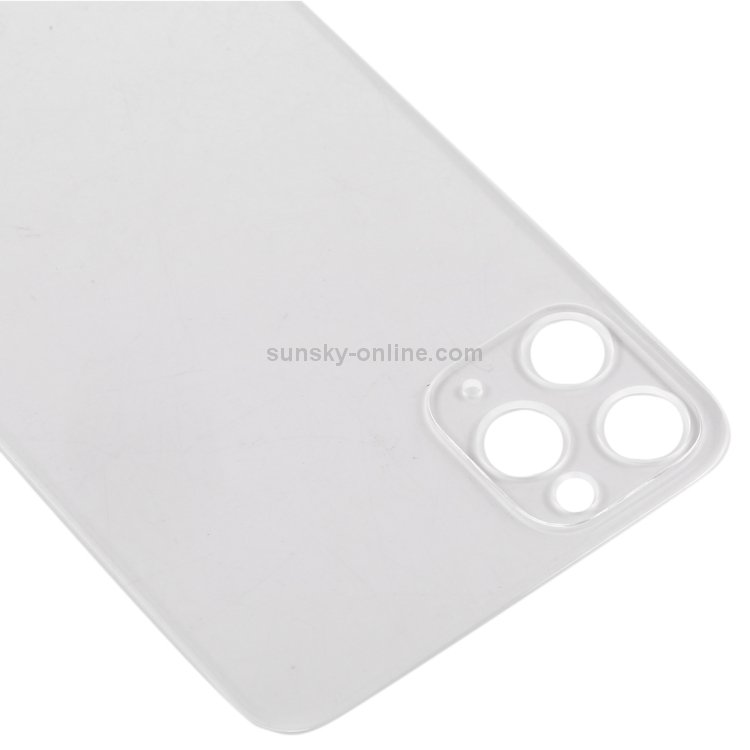 Transparent Glass Battery Back Cover for iPhone 11 Pro(Transparent) - 3
