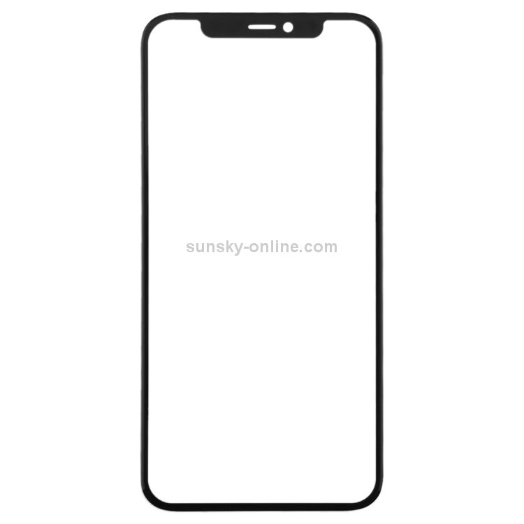 Front Screen Outer Glass Lens for iPhone 11 Pro(Black) - 1